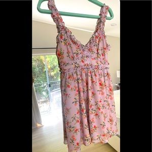 Lovers + friends lilac mini dress xs